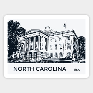 North Carolina State USA Sticker
